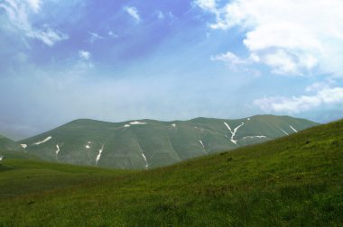Castelluccio, Perugia, Umbria, İtalya