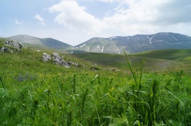 Castelluccio, Perugia, Umbria, İtalya
