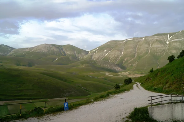 Castelluccio, Umbria, Spanyolország — Stock Fotó