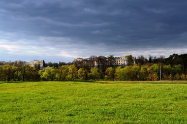 Arkhangelskoe mirastan görünümünü rezerv Lokhin Adası