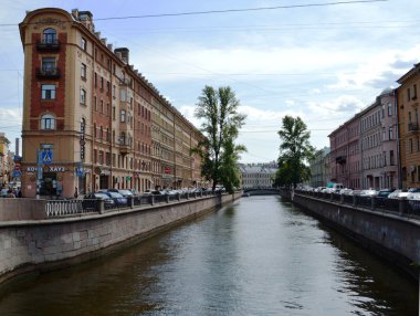 St. Petersburg, Rusya 'daki Griboyedov Kanalı.