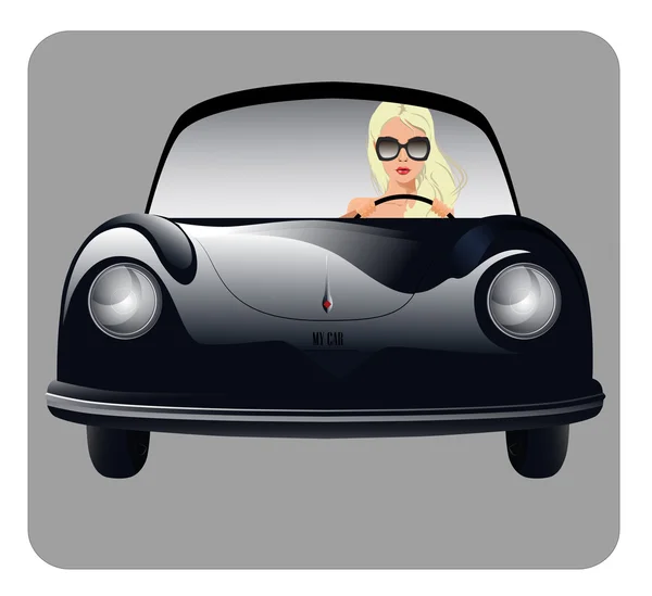Girl driving car Vector Art Stock Images | Depositphotos Girl driving car Vector Art Stock Images | Depositphotos
