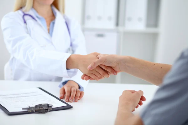 Partnership, trust and medical ethics concept