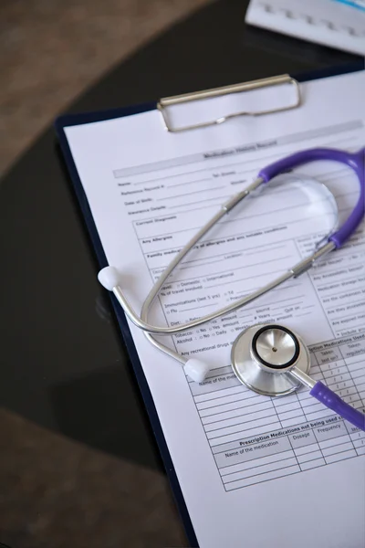 Estetoscópio, conceito de medicina — Fotografia de Stock