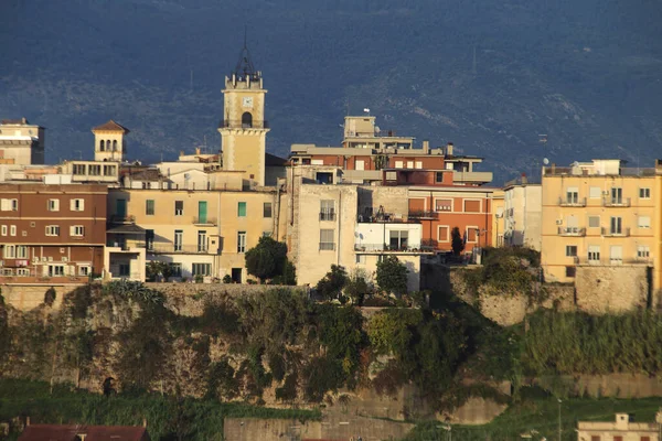 ポンテコルボ イタリア 2020年10月30日 パッシオニスト修道院から見える川の都市 — ストック写真