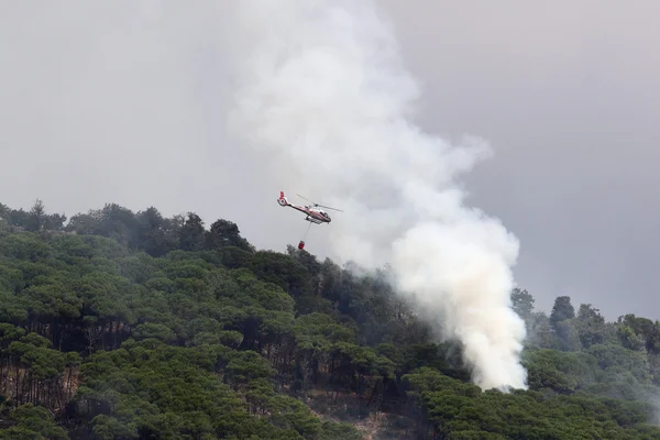 Yangın helikopteri — Stok fotoğraf