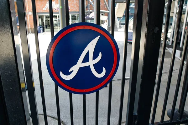 Atlanta Usa June 2021 Entrance Truist Stadium Atlanta Georgia Stadium — Stock Photo, Image