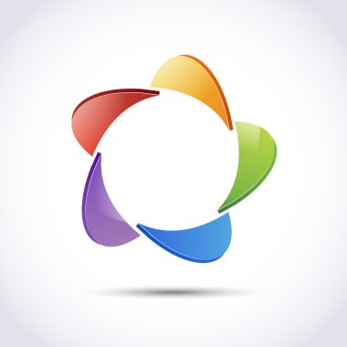 Herhangi bir türü için soyut Logo Simge