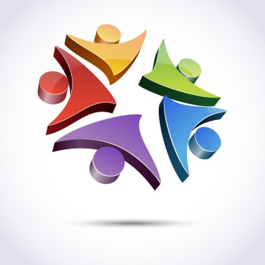 İnsanlar simgeler koleksiyonu