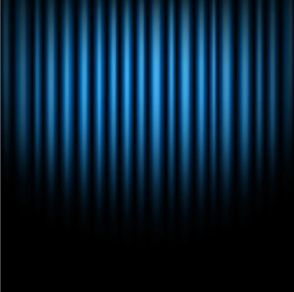 Завіса синього фону — стоковий вектор