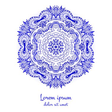 Dantel süs Vintage kartıyla