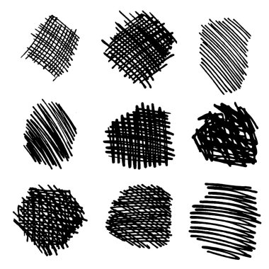 Marker hand drawn grunge backgrounds