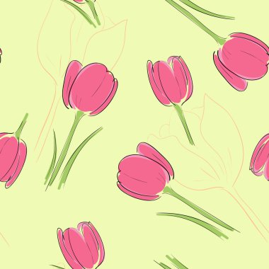 Lale çiçek ile arka plan