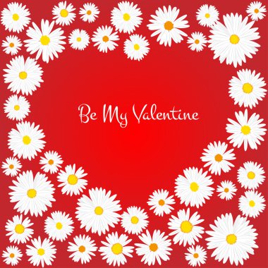 Sevgililer Günü kartı.