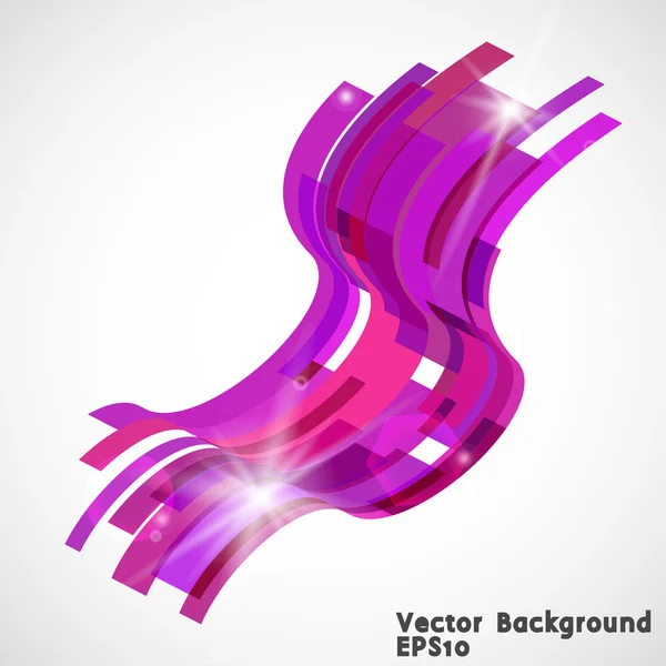 Abstract technology 3d wave