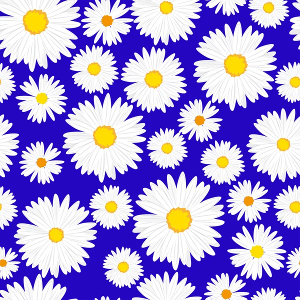 Seamless daisiesr pattern