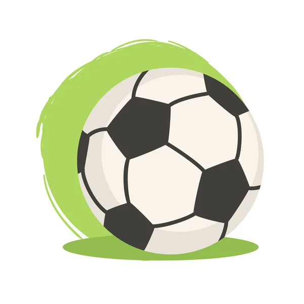 Ποδόσφαιρο μπάλα ποδοσφαίρου — Διανυσματικό Αρχείο