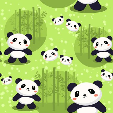 Panda Seamless Modeli yeşil