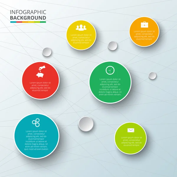 Concept d'entreprise avec options — Image vectorielle