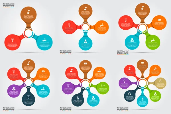 Vektorkreis-Element für Infografik. — Stockvektor