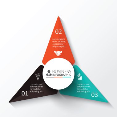 Infographic için vektör yıldız. 