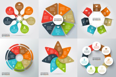 Vector elements for infographic. clipart