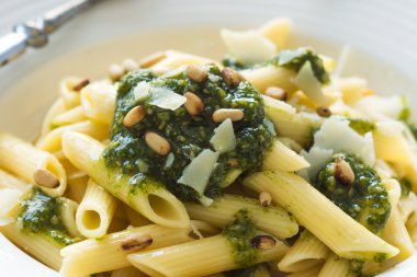 Penne, penne ala pesto Cenova