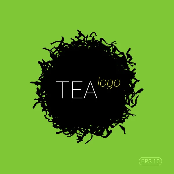 Çay Salonu, çayevinde veya şirket için modern logo. — Stok Vektör