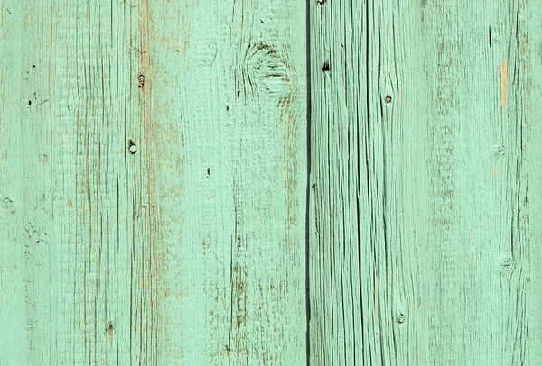 Деревянная стена из бирюзы — стоковое фото