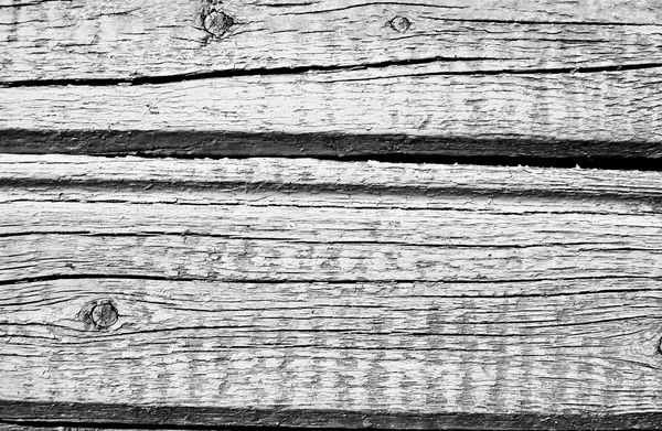 Blanco y negro pintado pared de madera vieja — Foto de Stock