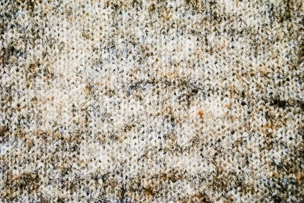 Lã bege tecido de malha — Fotografia de Stock
