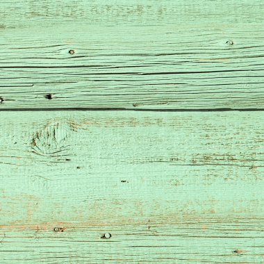 Turkuaz boyalı eski ahşap duvar