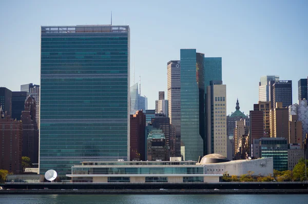 United Nations Building New York City — Stock Photo, Image