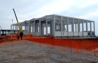 Sofya, Bulgaristan ' 24 Kasım 2014 binanın İnşaat