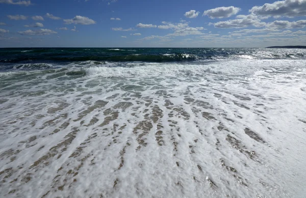 Strand og sjø – stockfoto