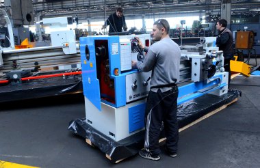 Bir döküm, Stara Zagora, Bulgaristan, 11 Şubat 2014 çalışma