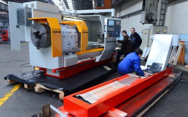 Bir döküm, Stara Zagora, Bulgaristan, 11 Şubat 2014 çalışma