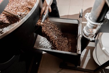 Profesyonel kahve kızartma işlemi