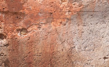 Turuncu eski dokulu arka plan 