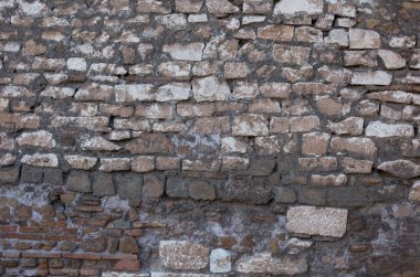 Taş Roma'da antik dokulu duvar