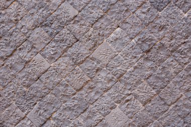 Taş Roma'da antik dokulu duvar