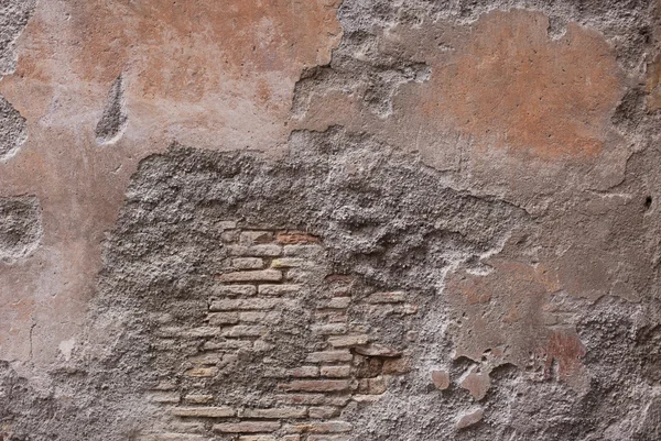 Antique textured wall from stone in Rome — Stock Photo, Image