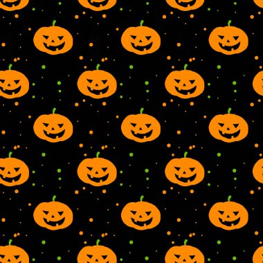 Cadılar Bayramı kusursuz. Siyah arka planda balkabağı. Cadılar Bayramı konsepti