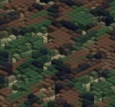 Infographic izometrik vektör grafik