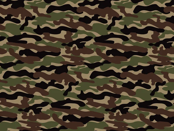 Abstract Vector Military Camouflage Background. — Stock Vector