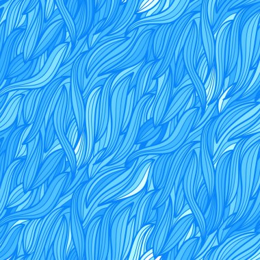 Karalama el çizimlerinin vektör dalga arkaplanı