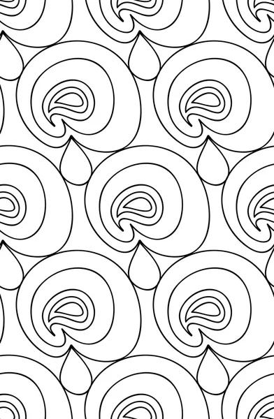 Διάνυσμα floral φόντο σχεδιασμένες γραμμές — Διανυσματικό Αρχείο