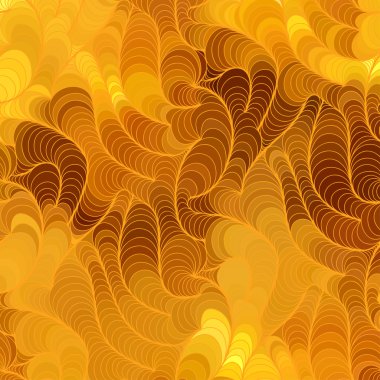 Karalama el çizimlerinin vektör dalga arkaplanı