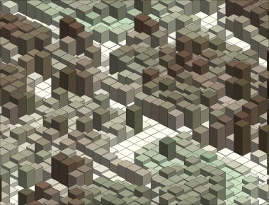 Infographic izometrik vektör grafik