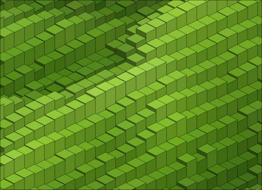 İzometrik vektör desen